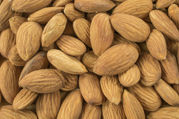 Almonds as a background