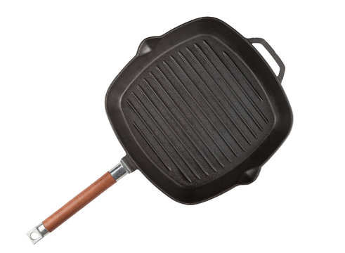 Grill pan isolated