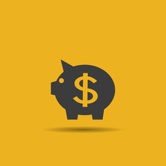 Money, finance, payments, investment and business icon vector.