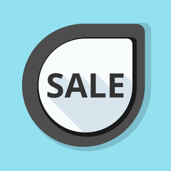 Sale Label Illustration