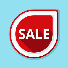 Sale Label Illustration