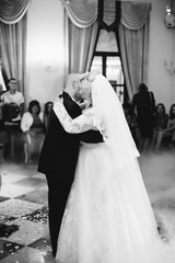 Bride and Groom. First wedding dance