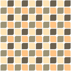 Seamless pattern of geometric shapes. Squares, rhombuses. Geometric background.