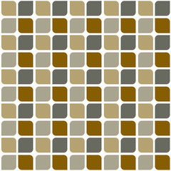 Seamless pattern of geometric shapes. Squares, rhombuses. Geometric background.