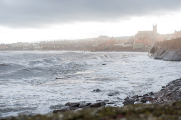 View of Dunbar, Scotland.