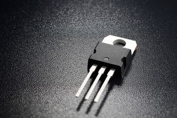 Black power transistor