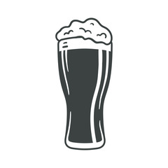Beer glass icon iweb sign symbol logo label - 139493249