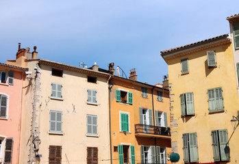 Fototapeta premium old town Hyères - France