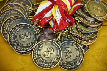 medals for sports, team competition