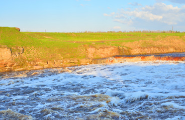 View of the river Tosna.