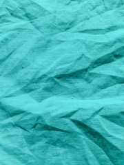 Closeup on texture of natural linen fabric background