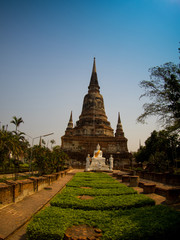 Fototapeta na wymiar Wat Yai Chaimngkol, Ayutthaya