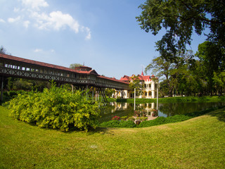 Fototapeta na wymiar Sanam Chan Palace in Nakhon pathom