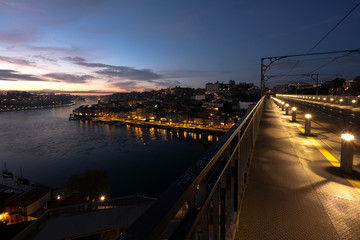 Night view at Porto, Portugal - 139500468