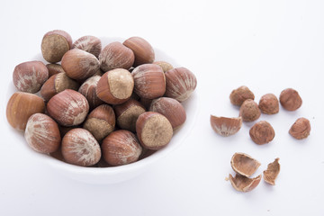 Hazelnut  background