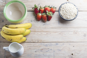 Preparing healthy breackfast