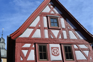 Alte Fachwerkhäuser in Obernburg am Main