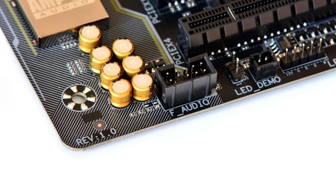 carte mère , carte son, et LED 