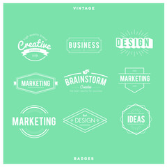 Icon Symbol Badge Logo Collection Concept