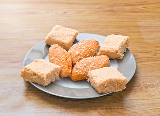 Bengali sweets Chomchom