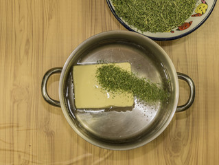 Medical marijuana butter cooking