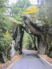Obraz premium panorama of Yosemite National Park in autumn