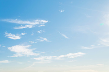 Fototapeta premium clouds white soft in the vast blue sky