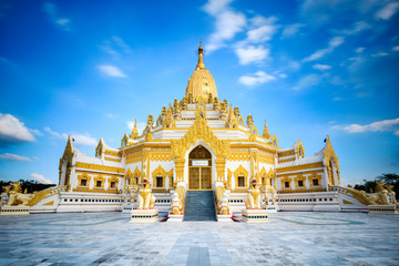 Swe taw myat buddha tooth relic pagoda, Yangon Myanmar (Burma)