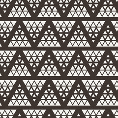Seamless triangle halftone gradient pattern.