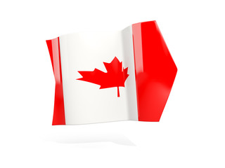Arrow with flag of canada