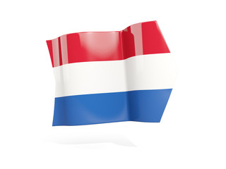 Arrow with flag of netherlands