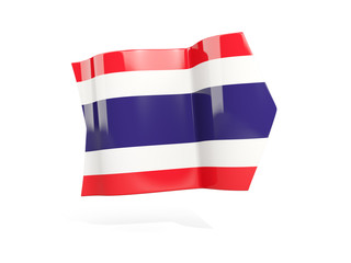 Arrow with flag of thailand