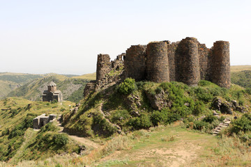Fototapeta na wymiar Amberd Fortress