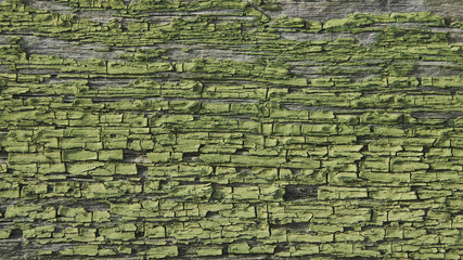 old paint on a wooden surface