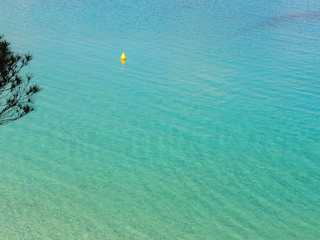 Wonderful turquoise sea, Menorca pearl of the Mediterranean
