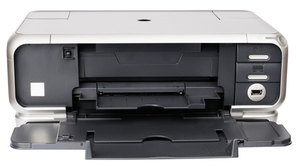 Ink-jet printer on white