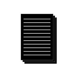 Document Icon, Vector