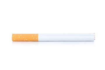 cigarette single isolated on white background