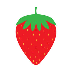 stawberry isolated vector