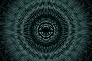 Abstract x-ray mandala