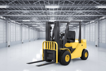  forklift truck in factory