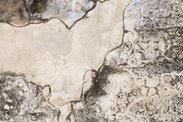 Cracks on concrete texture