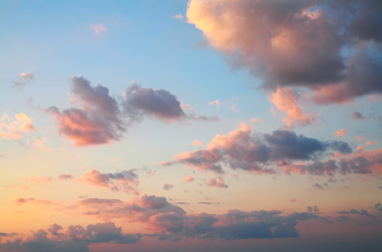 Fototapeta Clouds at sunset