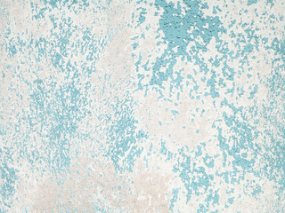 old blue paint wall background