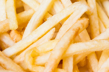 French fries closeup