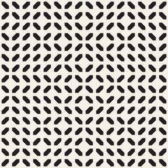 Geometric Ethnic Background with Symmetric Lines Lattice. Vector Abstract Seamless Pattern.