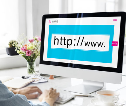 Website Domain Internet HTTP WWW Graphic Concept