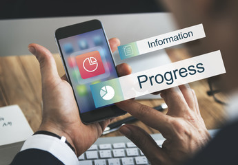 Data Information Analytics Perfomance Concept