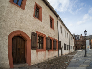 Fototapeta na wymiar Priesterhäuser in Zwickau