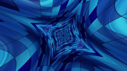 Abstract Technology Background, Computer Graphics, Cyberspace Cable
